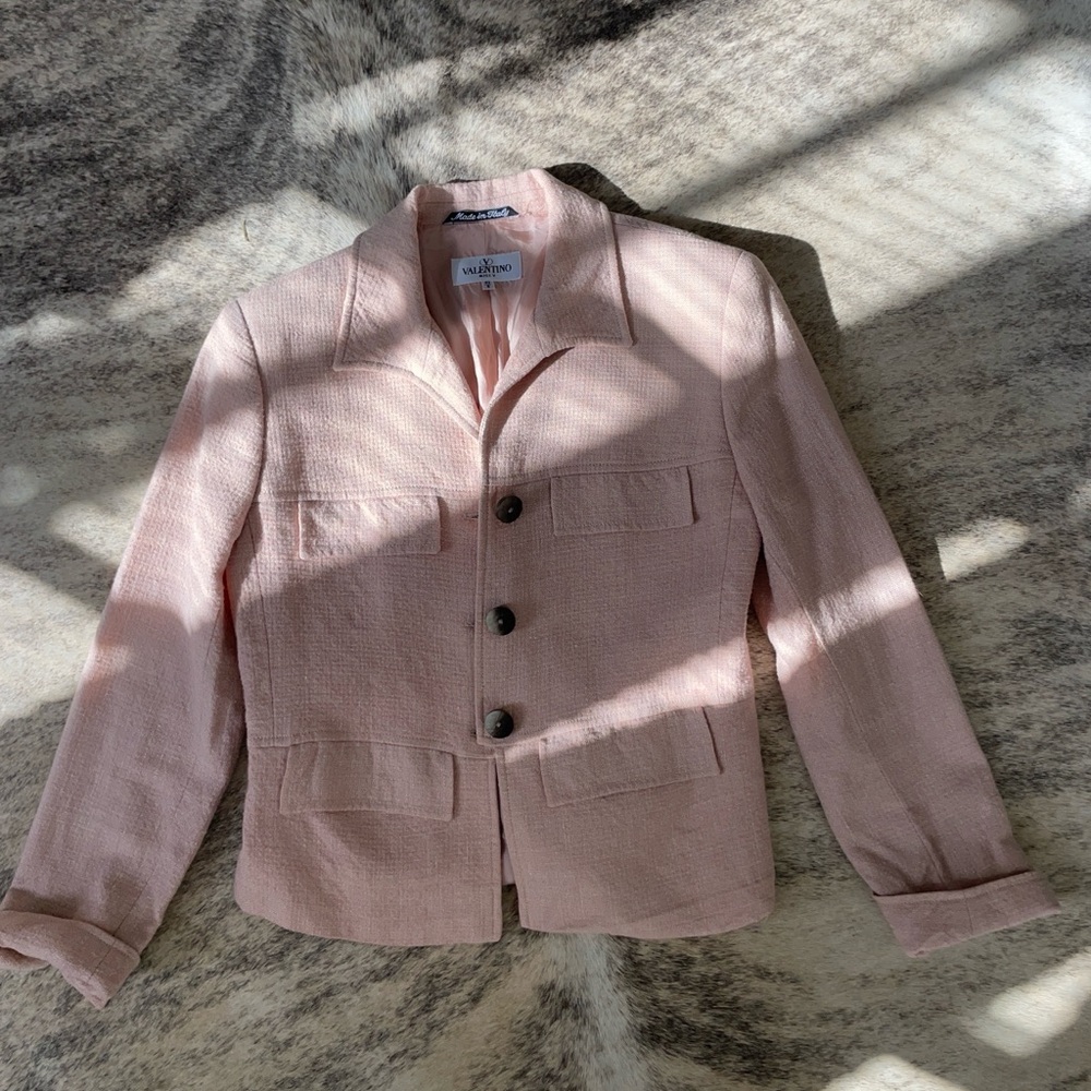Valentino Light Pink Blazer looking amazing!
